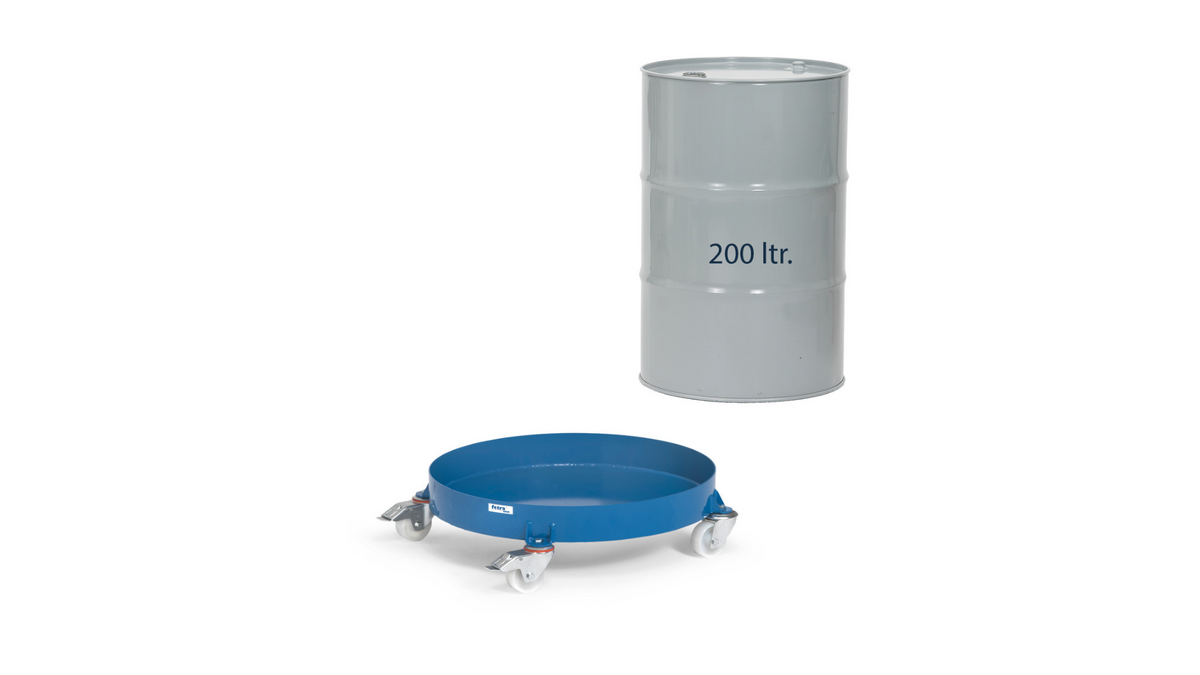 Fetra Fassroller Kreuzform – 250 Kg Tragkraft, F? Produktbild-Vorschau 1