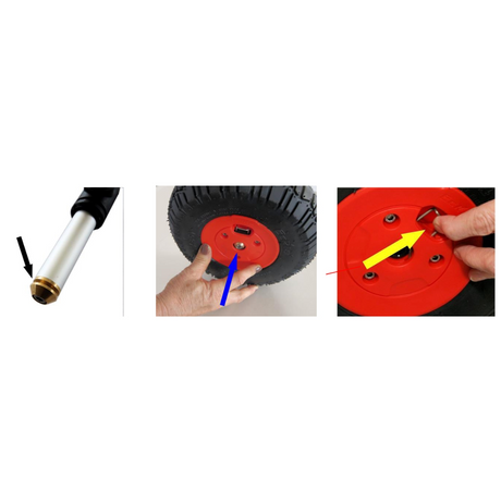 Eckla Radschnellverschluss Ecklafix Umbauset für Rad 260mm