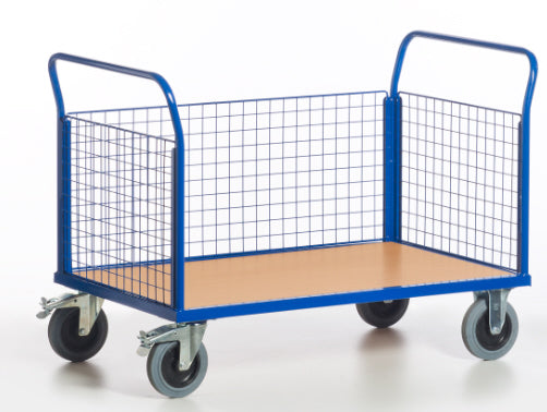 ROLLCART Gitter-Dreiwandwagen 026095 026096 026097 026098