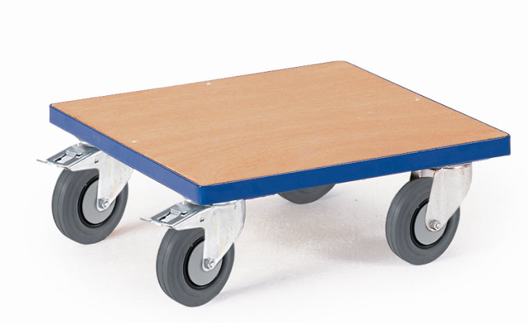 ROLLCART Kistenroller mit Holzladefläche, 250 kg Tragkraft, 03-4015