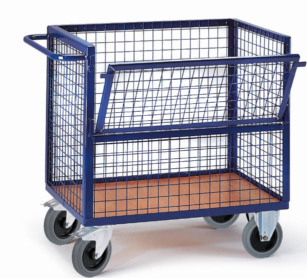 ROLLCART Drahtkastenwagen, 600 kg Tragkraft, 056167 056168