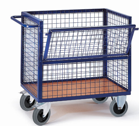 ROLLCART Drahtkastenwagen, 600 kg Tragkraft, 056167 056168