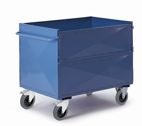 ROLLCART Blechkastenwagen, 600 kg Tragkraft, 056207 056208