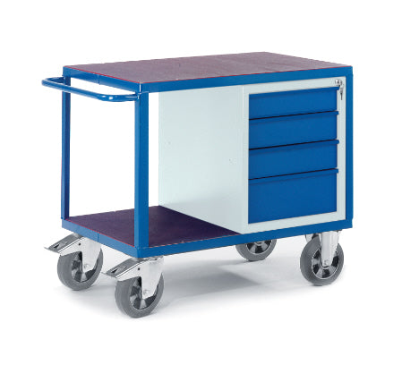 ROLLCART Schwerlast-Werkstattwagen mit Schubladen, 1000 kg Tragkraft, 07-4308/S