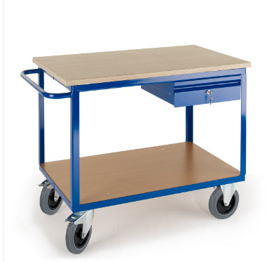 ROLLCART Werkstattwagen mit Schublade, 600 kg, Tragkraft, 07-4315