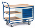 ROLLCART Montagewagen mit Schubladenschrank, 300 kg Tragkraft, 07-4336