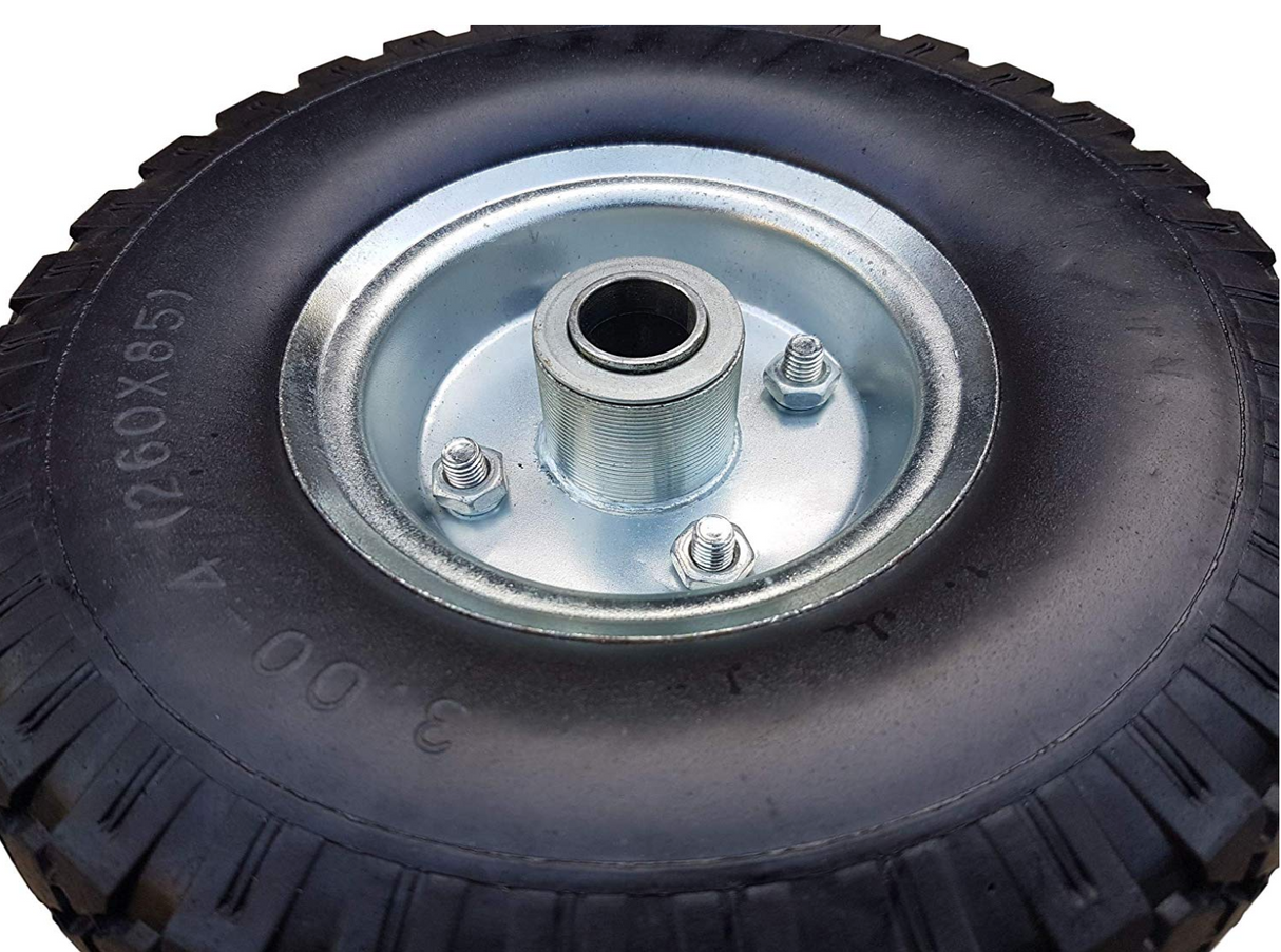 2 x Frosal PU Rad Stahlfelge Silber 20 mm Bollerwagen Sackkarre