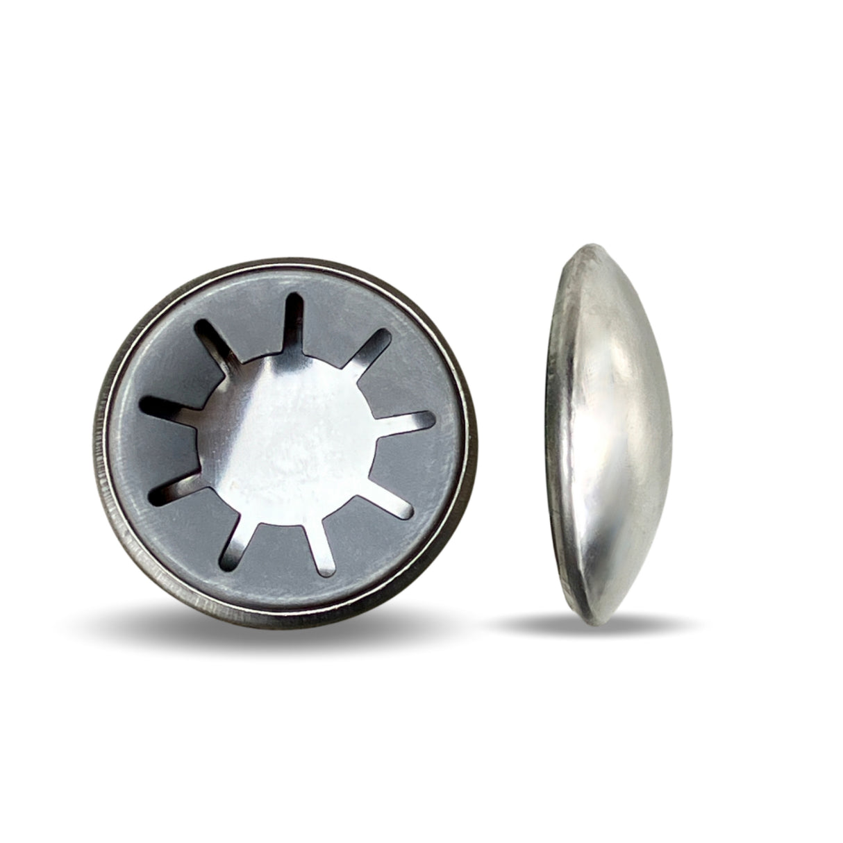 Frosal PU Ersatzrad mit Radkappe Nabe 20mm/75mm Bollerwagen – Rad und Achsstopfen Sackkarre pannensi