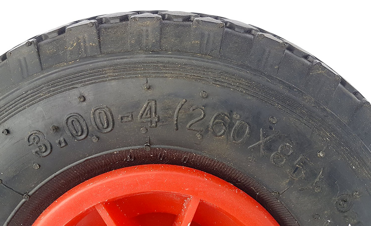 FROSAL Ersatzrad Nabe 25mm/75mm - Rad für Bollerwagen oder Sackkarre mit Achsstopfen