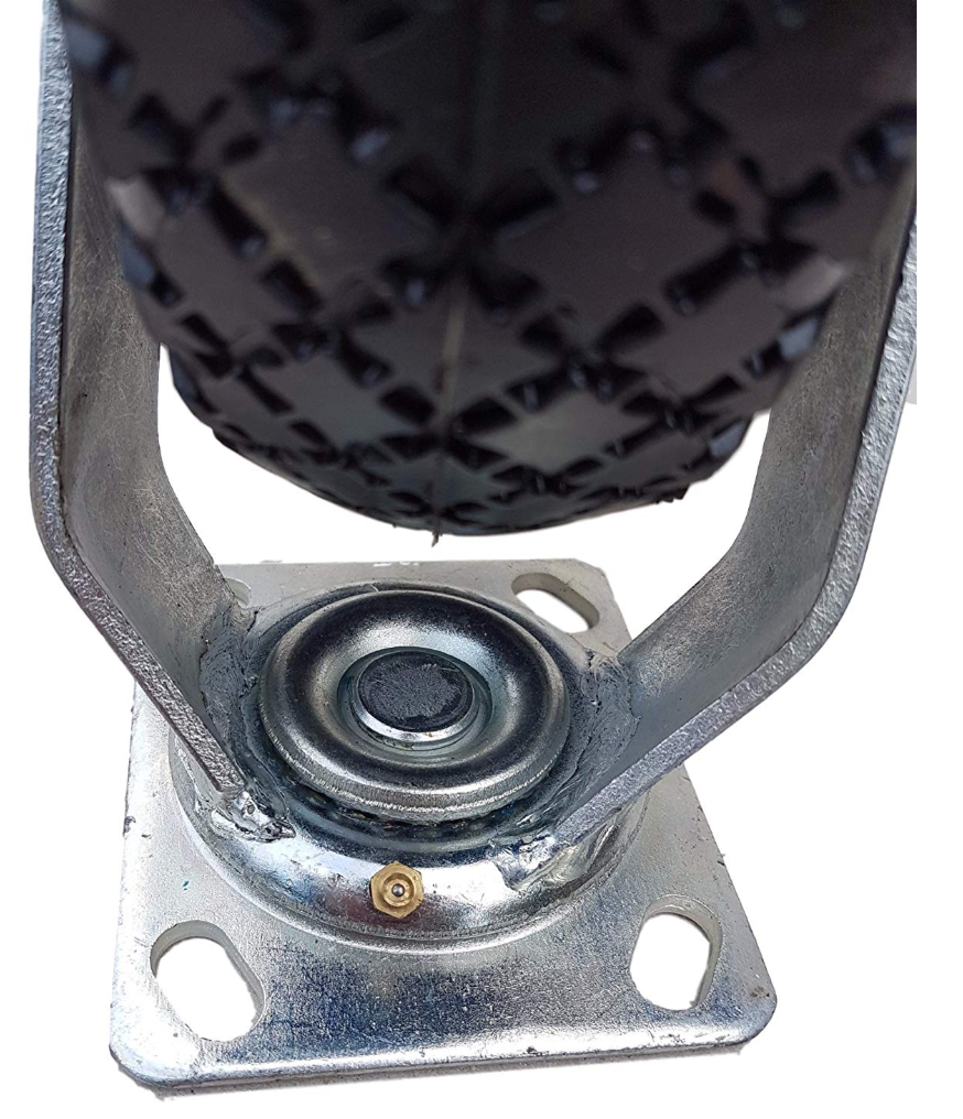 2 x Frosal Bockrolle + 2 x Lenkrolle Set Ø 260 x 85 mm | 3.00-4 Rad als 4-tlg. Set | Luftrad