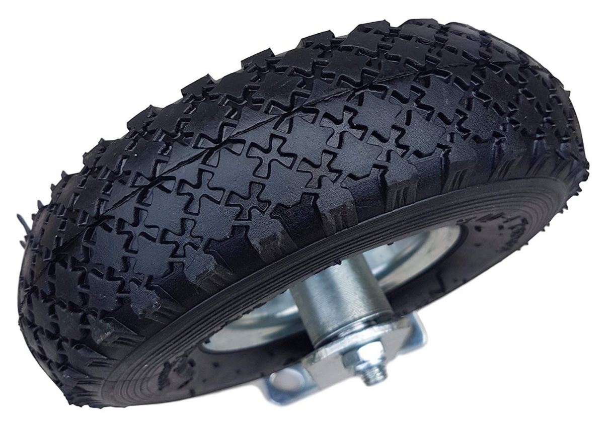 2 x Frosal Bockrolle + 2 x Lenkrolle Set Ø 260 x 85 mm | 3.00-4 Rad als 4-tlg. Set | Luftrad