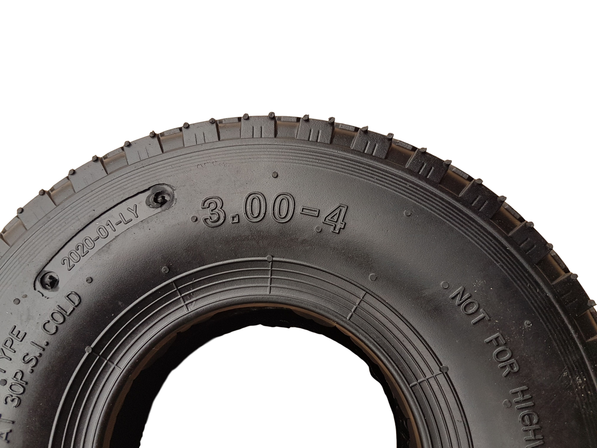 FROSAL Mantel Bollerwagen/Sackkarre 3.00-4 / + Schlauch 90 Grad