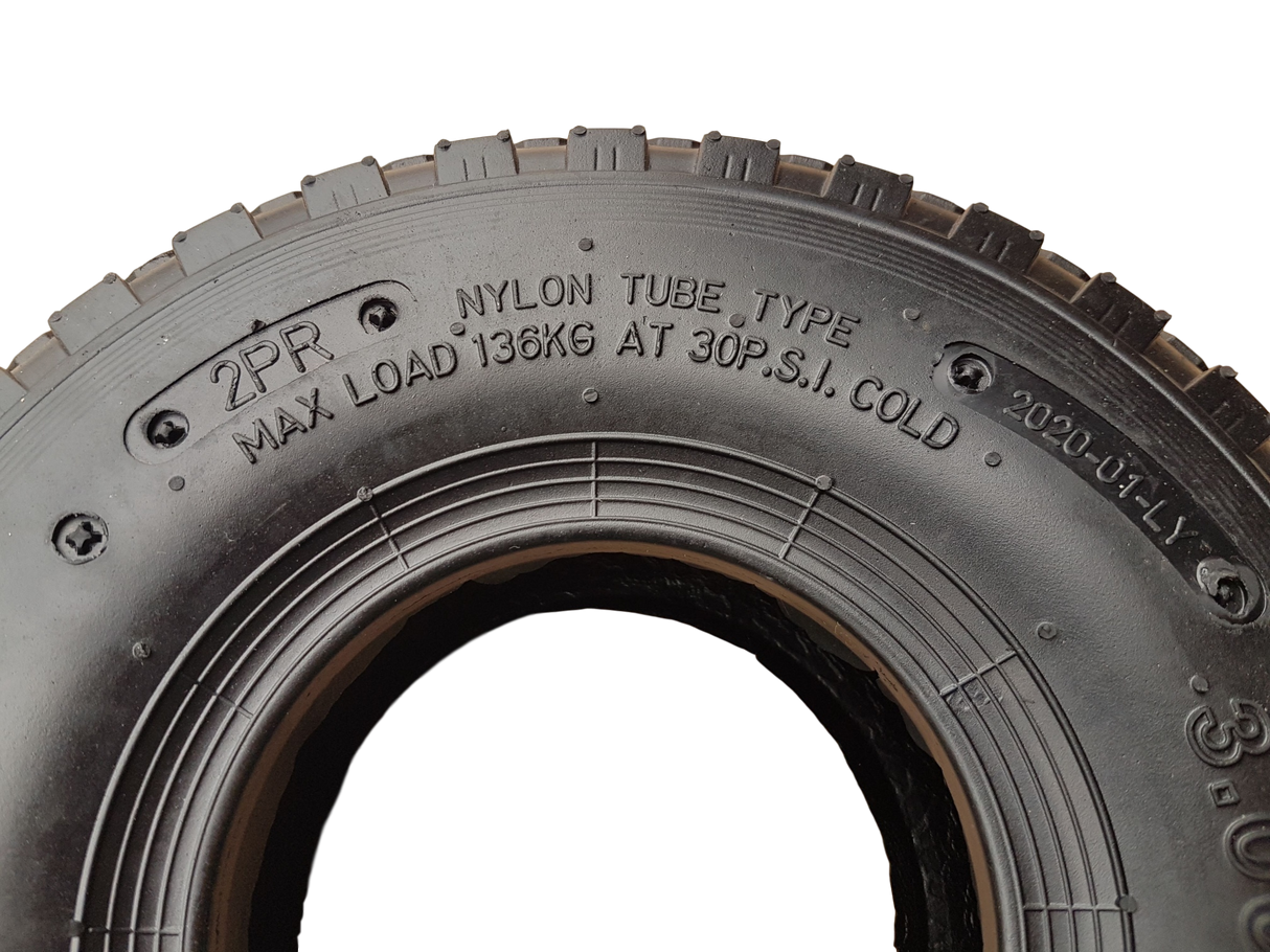 FROSAL Mantel Bollerwagen/Sackkarre 3.00-4 / + Schlauch 90 Grad