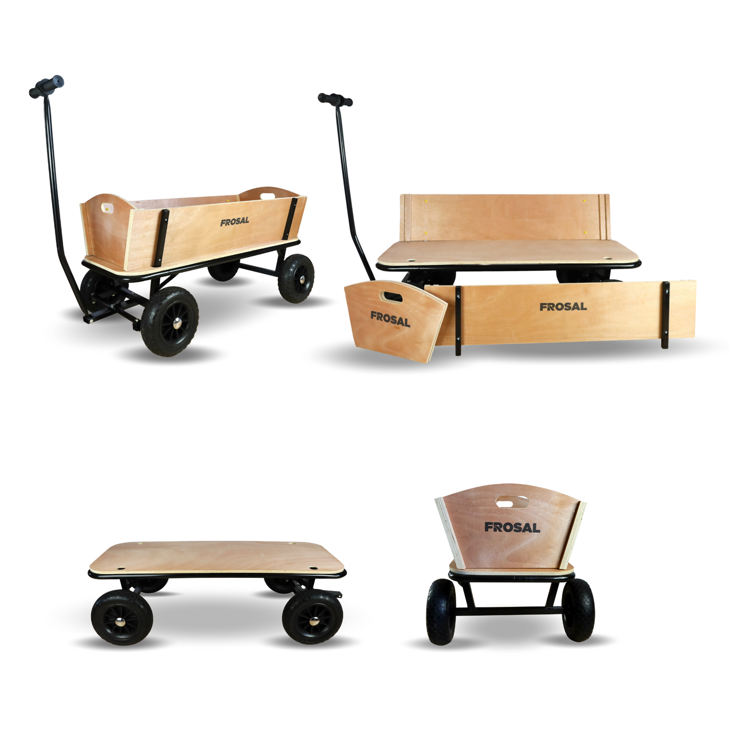 FROSAL Bollerwagen Jörn XXL 110 cm lang