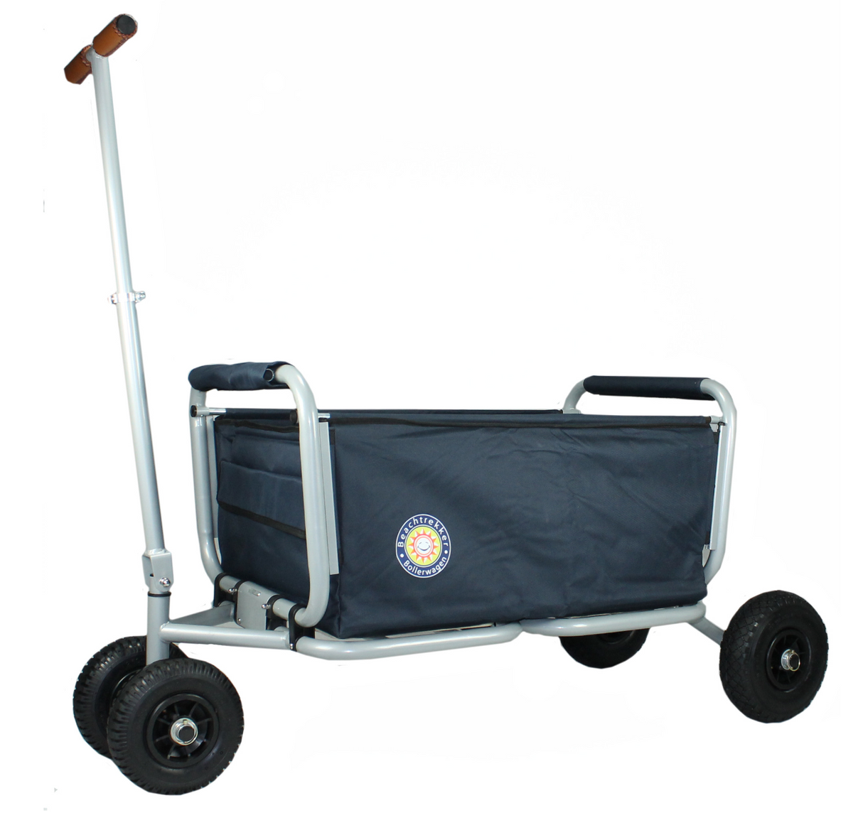 Beachtrekker LiFe faltbar in blau, PU-Reifen, bremse