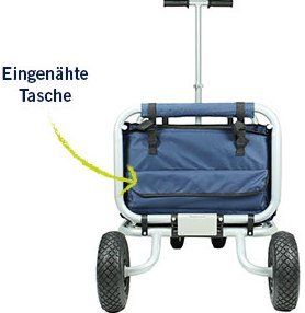 Beachtrekker LiFe faltbar blau mit Bremse