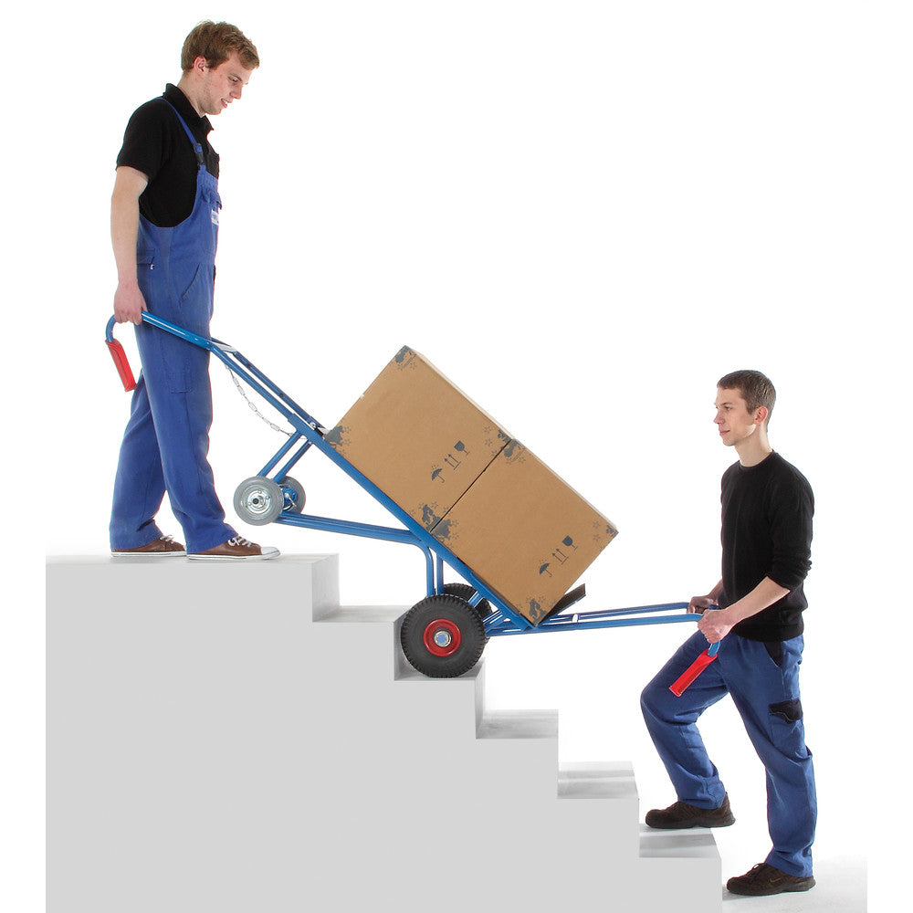 Fetra 11050 schwere Gerätekarre 400 kg, komplett mit Lufträdern, Treppensternen, usw.