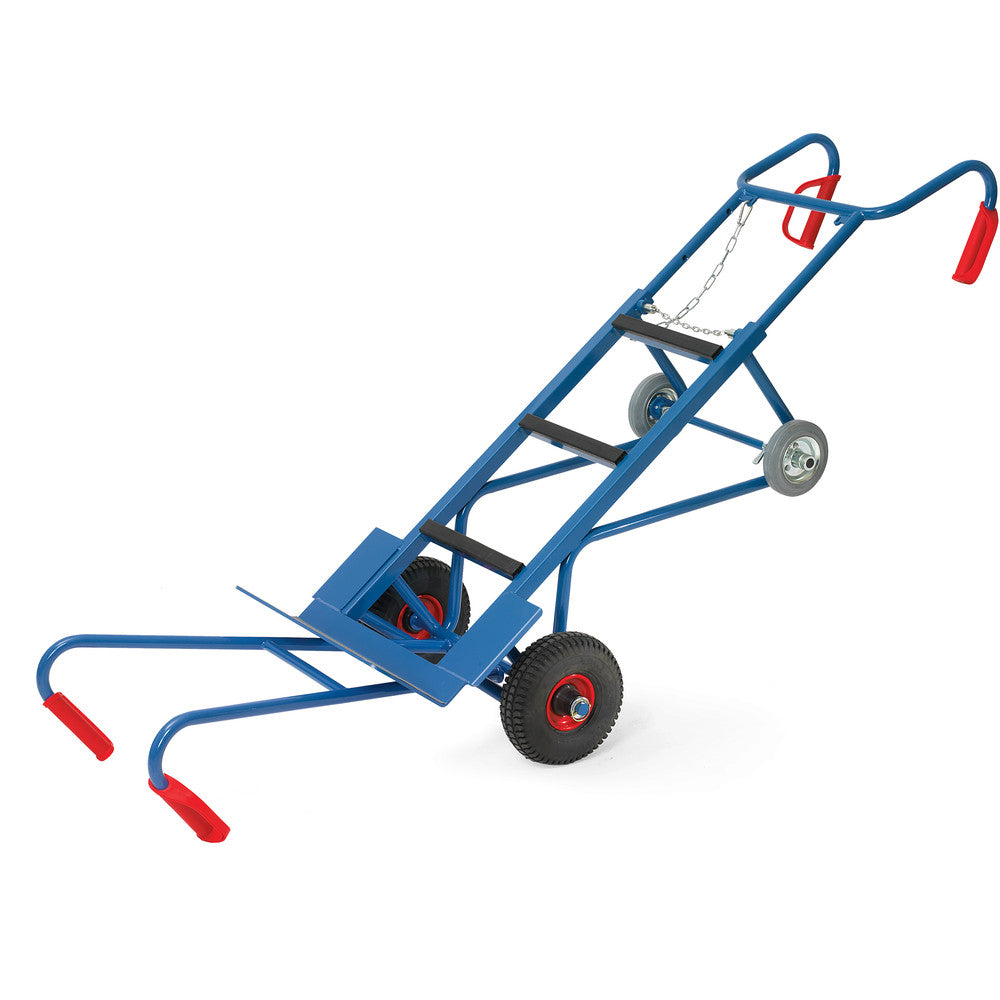 Fetra 11050 schwere Gerätekarre 400 kg, komplett mit Lufträdern, Treppensternen, usw.