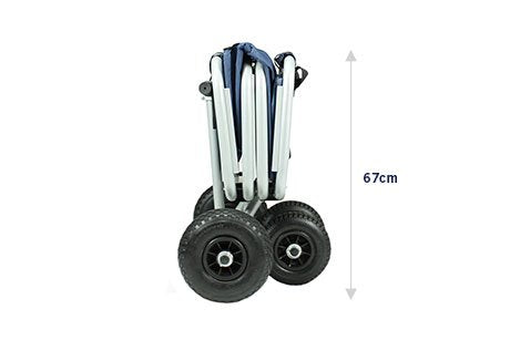 Beachtrekker LiFe faltbar schwarz mit Bremse