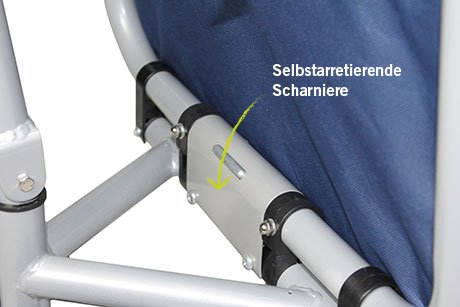 Beachtrekker LiFe faltbar schwarz mit Bremse