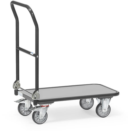 Fetra 1132 7016, 1154 7016 Klappwagen "GREY EDITION", 250 kg, Schiebebügel auf Plattform klappbar