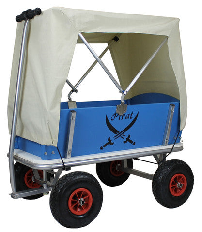 Faltverdeck für Beachtrekker Bollerwagen Style Plane