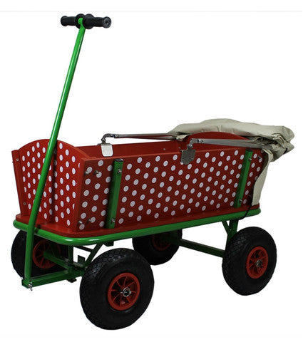 Faltverdeck für Beachtrekker Bollerwagen Style Plane