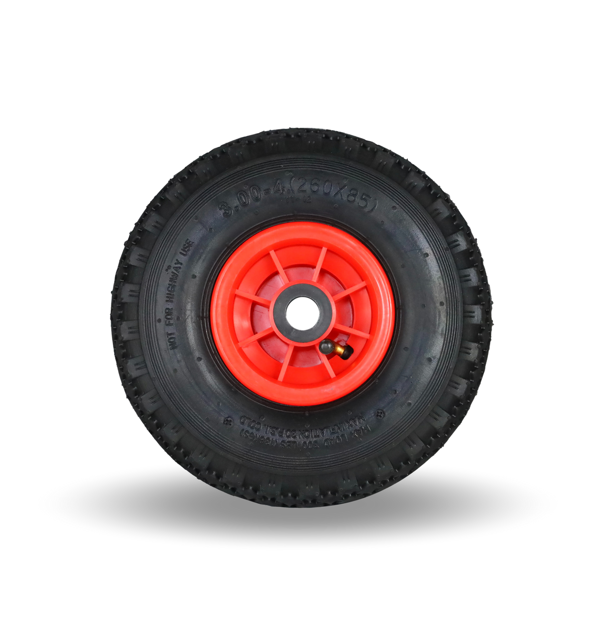 Frosal Ersatzrad Luftbereifung - Rad für Bollerwagen oder Sackkarre Nabe 20mm/75mm