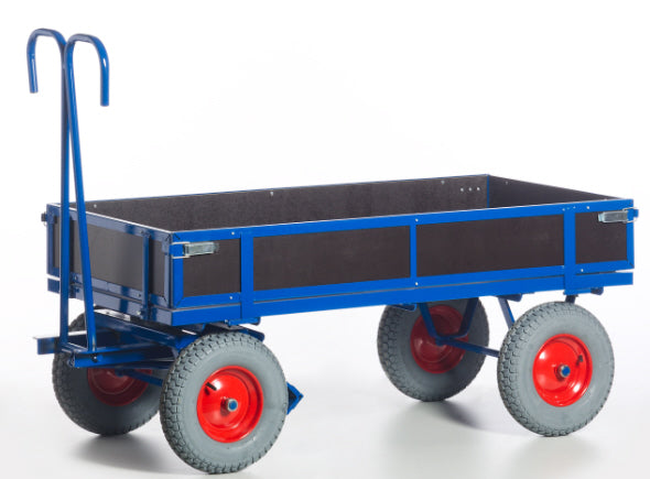 ROLLCART Handpritschenwagen mit Bordwänden, 1515131 1515132 1515161 1515162 1515201 1515202