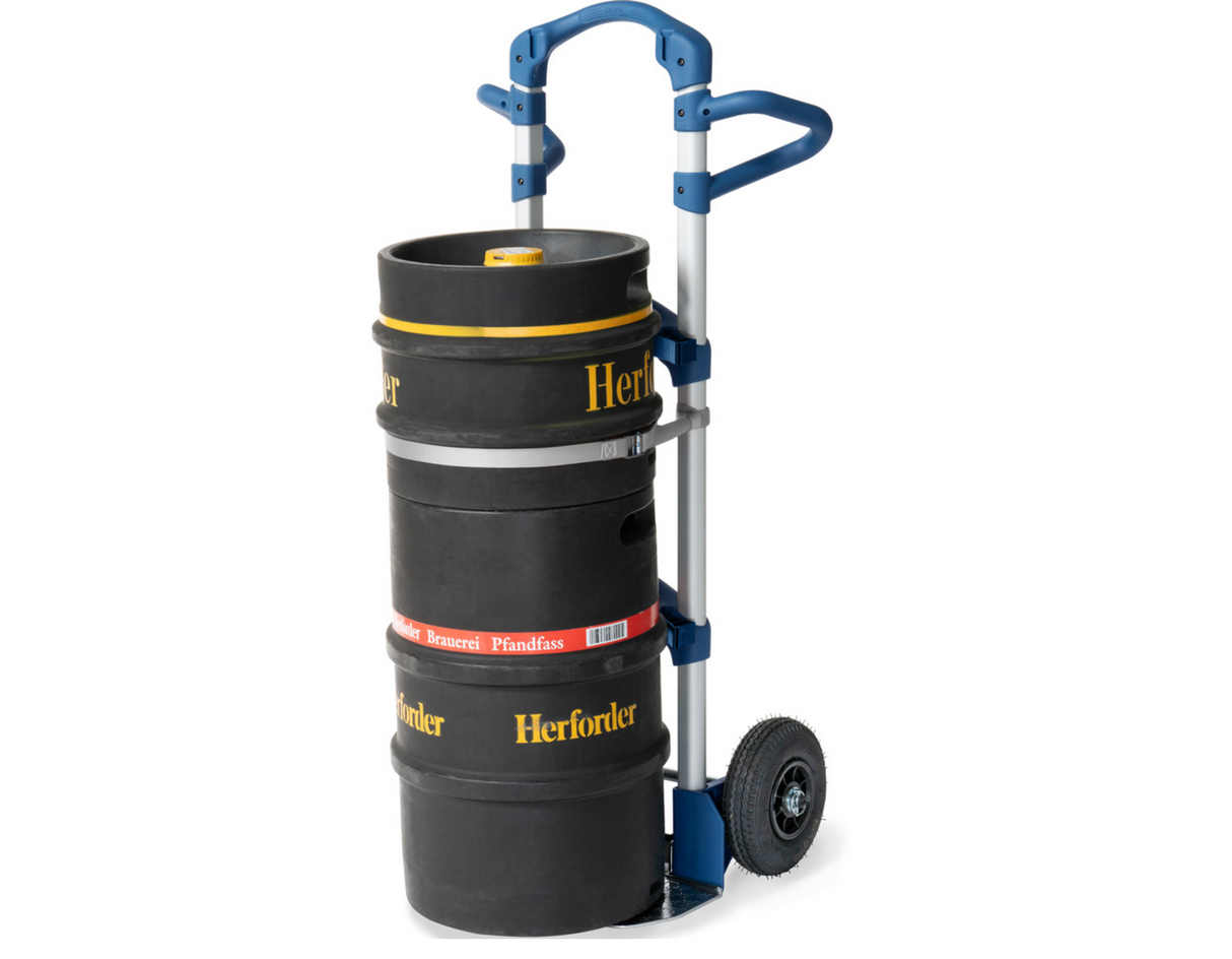 Fetra Alu-Kompaktkarre Wuppi, 200kg Tragkraft, mit Klappschaufel