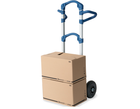 Fetra Alu-Kompaktkarre Wuppi, 200kg Tragkraft, mit Klappschaufel