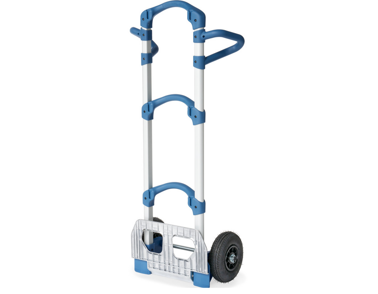 Fetra Alu-Kompaktkarre Wuppi, 200kg Tragkraft, mit Klappschaufel