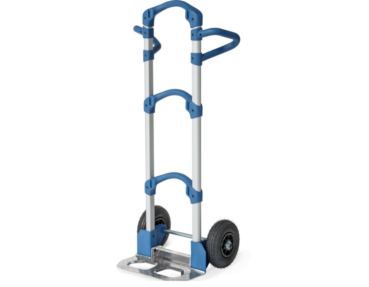 Fetra Alu-Kompaktkarre Wuppi, 200kg Tragkraft, mit Klappschaufel