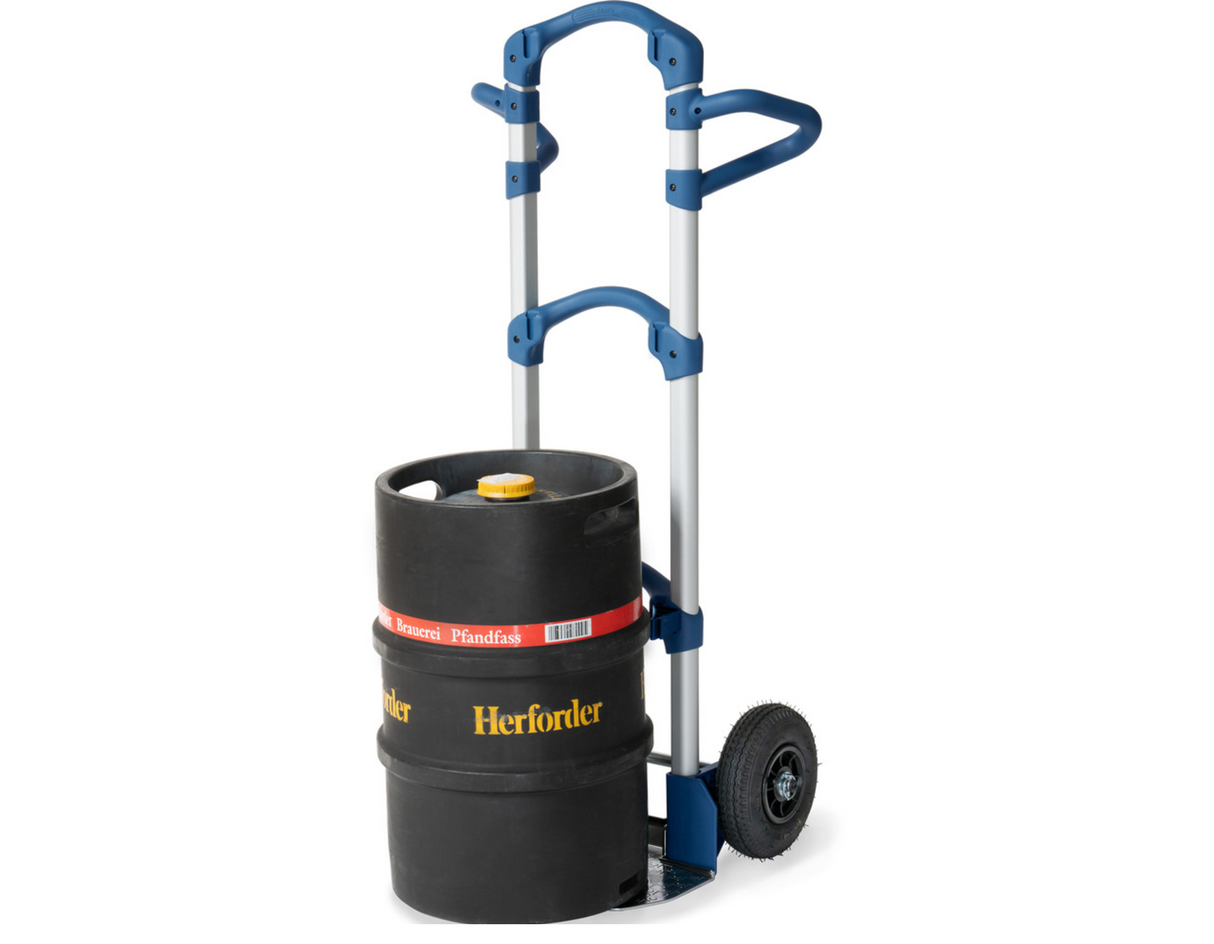 Fetra Alu-Kompaktkarre Wuppi, 200kg Tragkraft, mit Klappschaufel