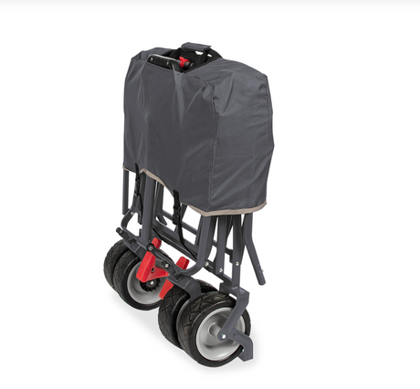 Pinolino faltbarer Bollerwagen 'Paddy', mit Bremse, Sonnendach - anthrazit