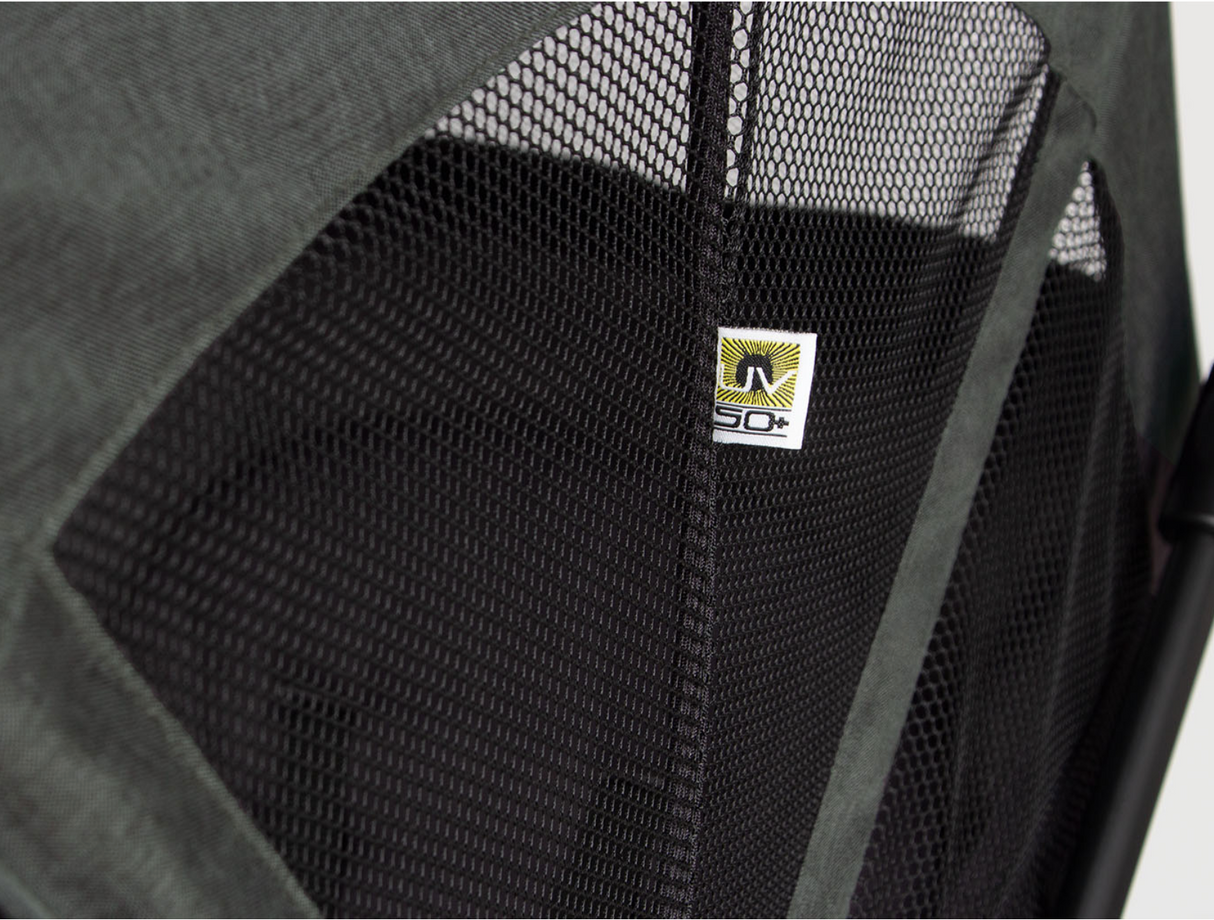 Pinolino faltbarer Bollerwagen 'Cruiser' mit Bremse, Sonnendach - anthrazit