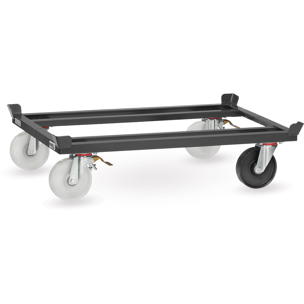 Fetra 23891 7016, 23892 7016 Paletten-Fahrgestelle für Routenzüge "GREY EDITION" 1050 kg