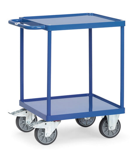 Fetra 2496W Tischwagen mit Stahlblech-Wannen