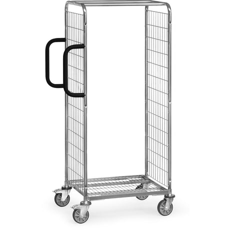 Fetra 28200 28201 28202 Kommissionierwagen mit Drahtschweißgitter, 1625 mm hoch