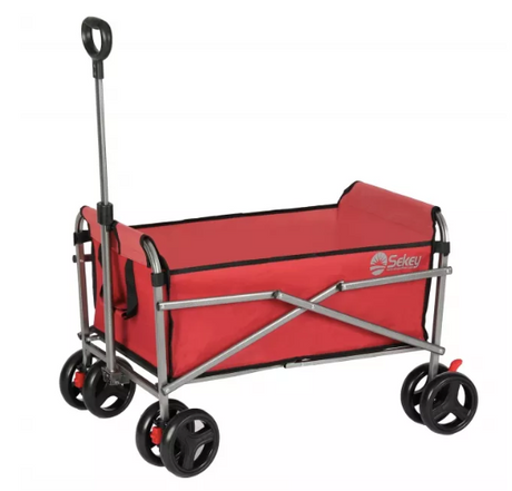 Sekey faltbarer Bollerwagen mit Bremse, ultra leicht