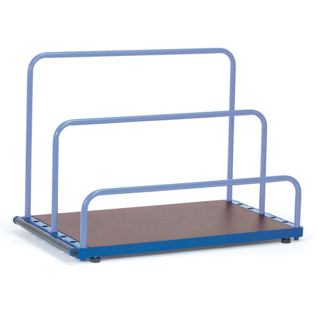 Fetra 4363 4365 Plattenständer, vier Gummifüße, 1200 kg