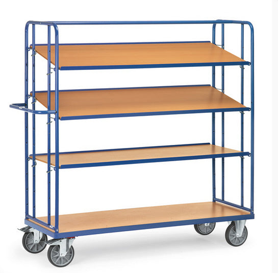 Fetra 4395/4396 Hoher Etagenwagen mit drei mit verstellbaren Böden