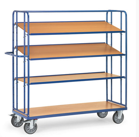 Fetra 4395/4396 Hoher Etagenwagen mit drei mit verstellbaren Böden