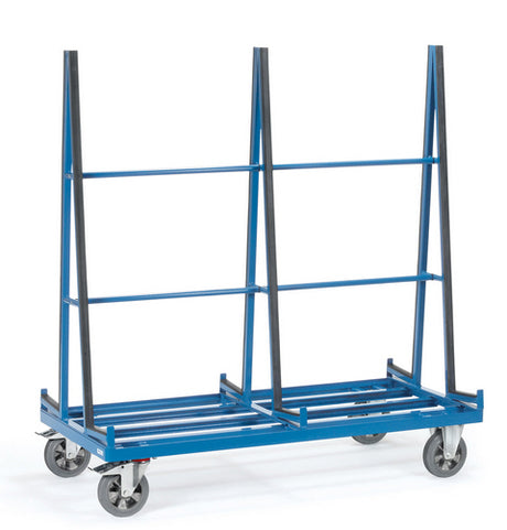 Fetra 4474/4475/4476 Plattenwagen, 1200 kg, zweiseitige Anlage mit Profilgummi