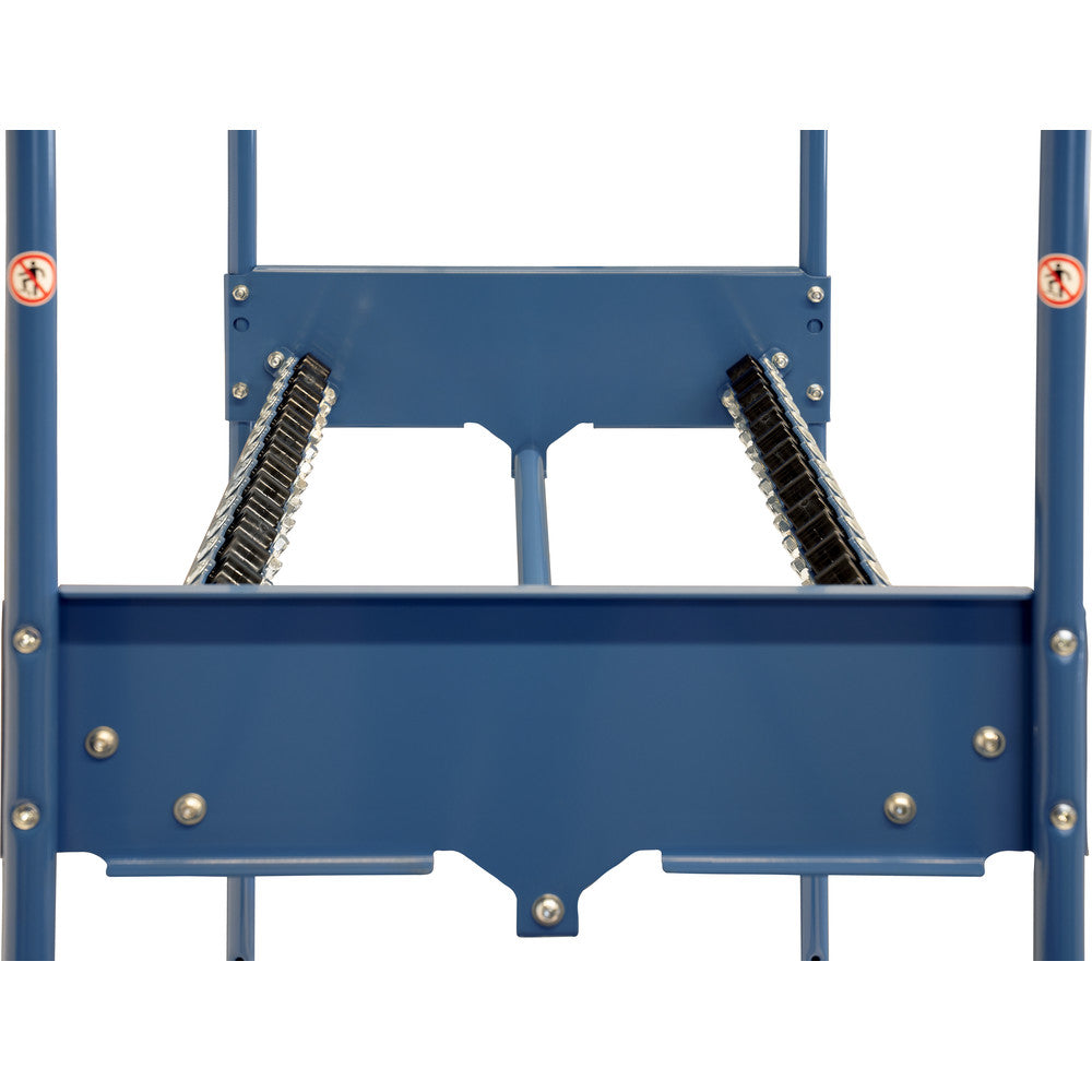 Fetra 4562 - Reifen-Kommissionierwagen, Trittstufen und Sicherheitsbügel