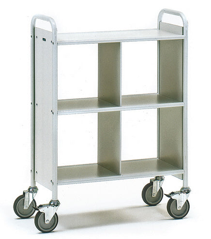 Fetra 4872 Bürowagen mit drei Böden und einer Trennwand