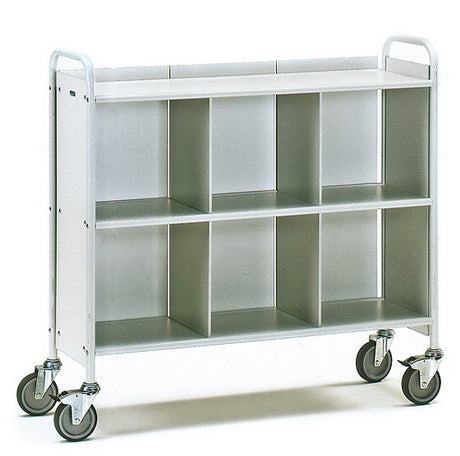 Fetra 4878 Bürowagen mit drei Böden, einer Rück- und zwei Trennwänden