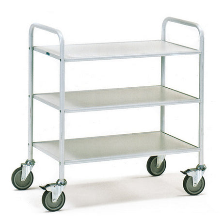 Fetra 4882 Bürowagen mit drei Böden und offenen Seitenwänden