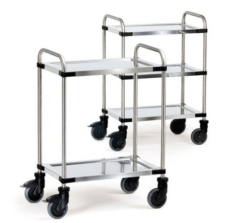 Fetra 5036/5038 Edelstahlwagen mit Rohrschiebebügel