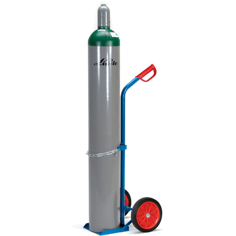 Fetra 51101/51102 Stahlflaschenkarre, 100 kg, für eine Stahlflasche 20, 40 oder 50 Liter Inhalt